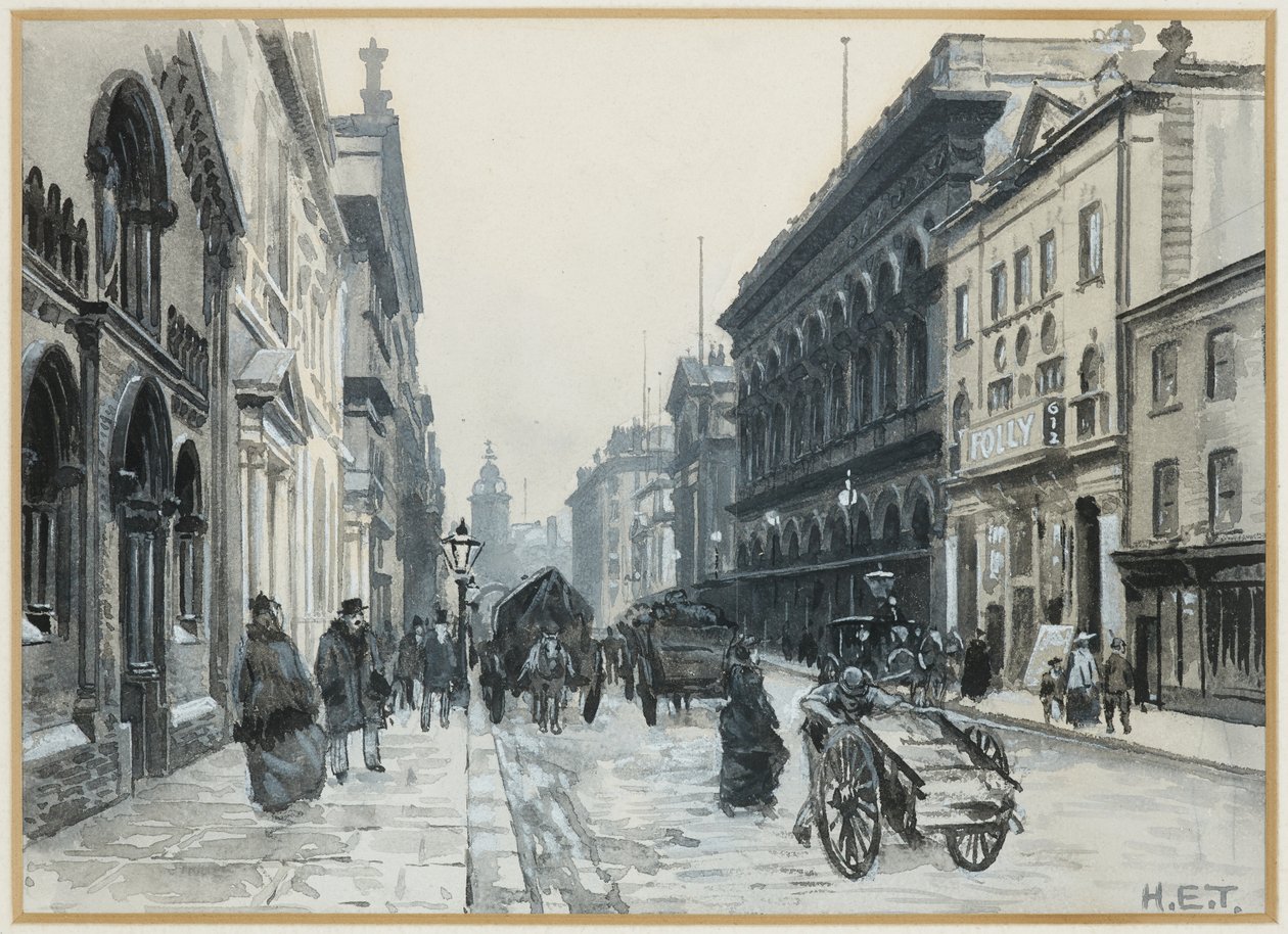 Petersgade, Frihandelshallen af Henry Edward Tidmarsh