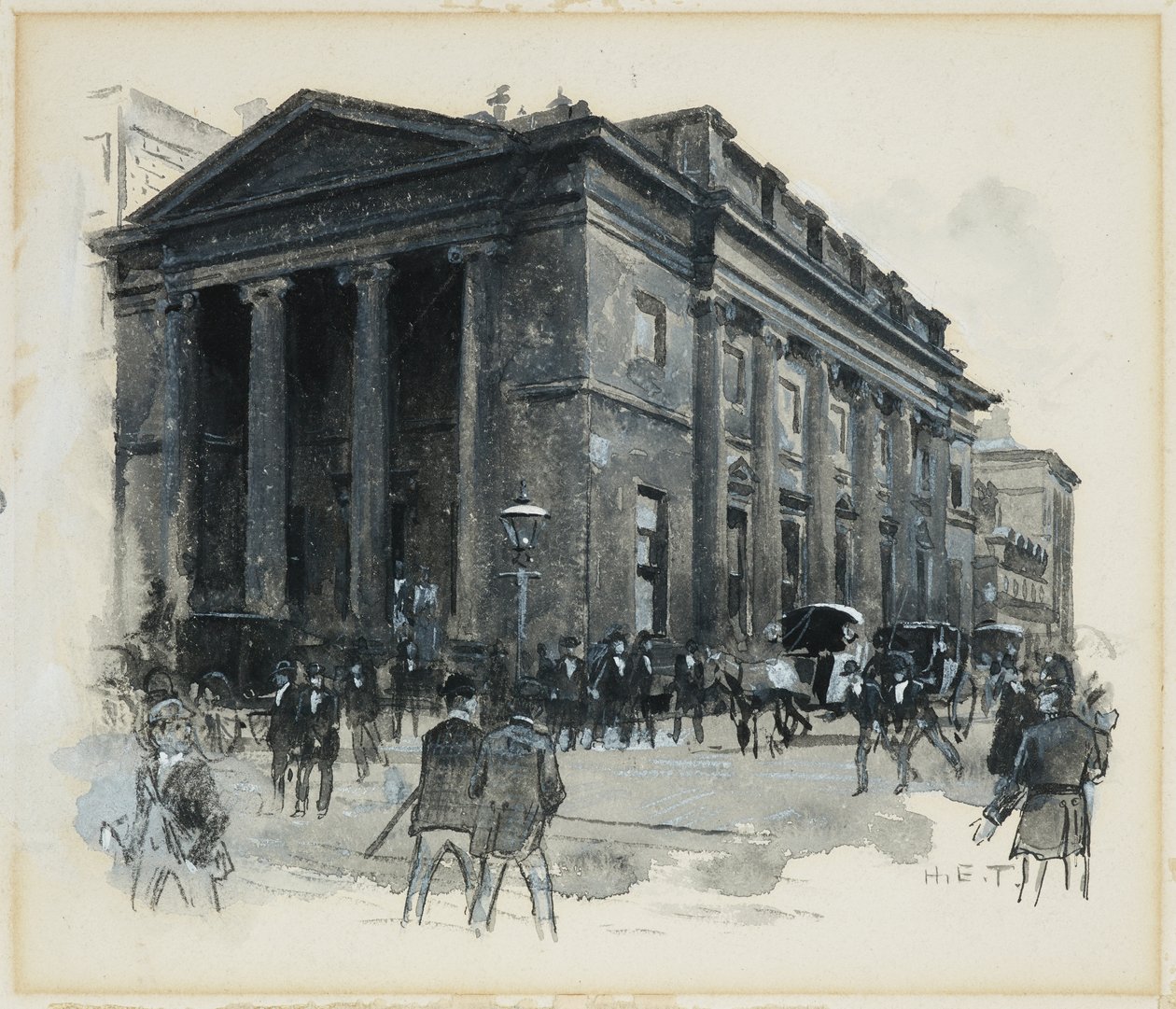 Portico Library, Mosley Street af Henry Edward Tidmarsh