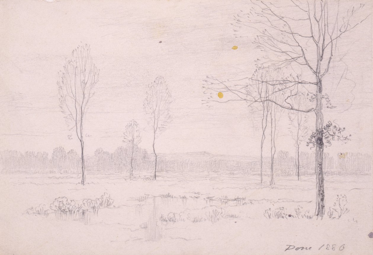 Landskab af Henry Farrer