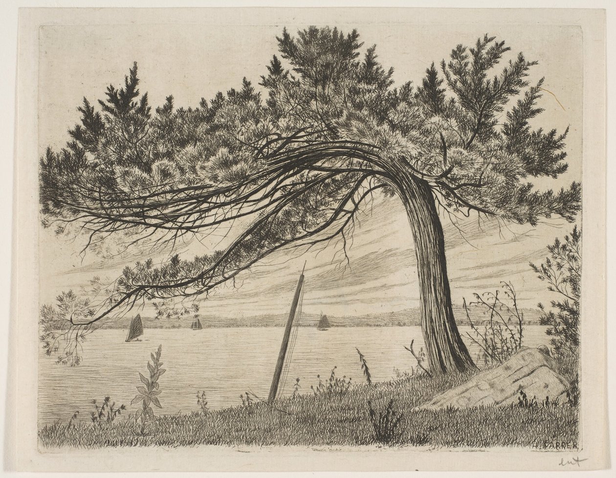 Pelham Bay, ca. 1875. af Henry Farrer