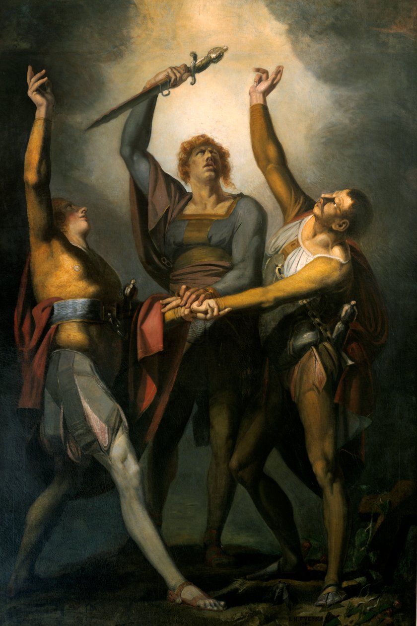 Rutliens ed, 1778-1781 af Johann Heinrich Füssli