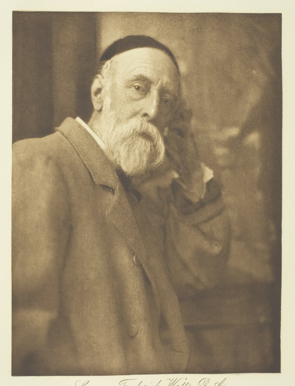 George Frederick Watts, R.A. af Henry Herschel Hay Cameron