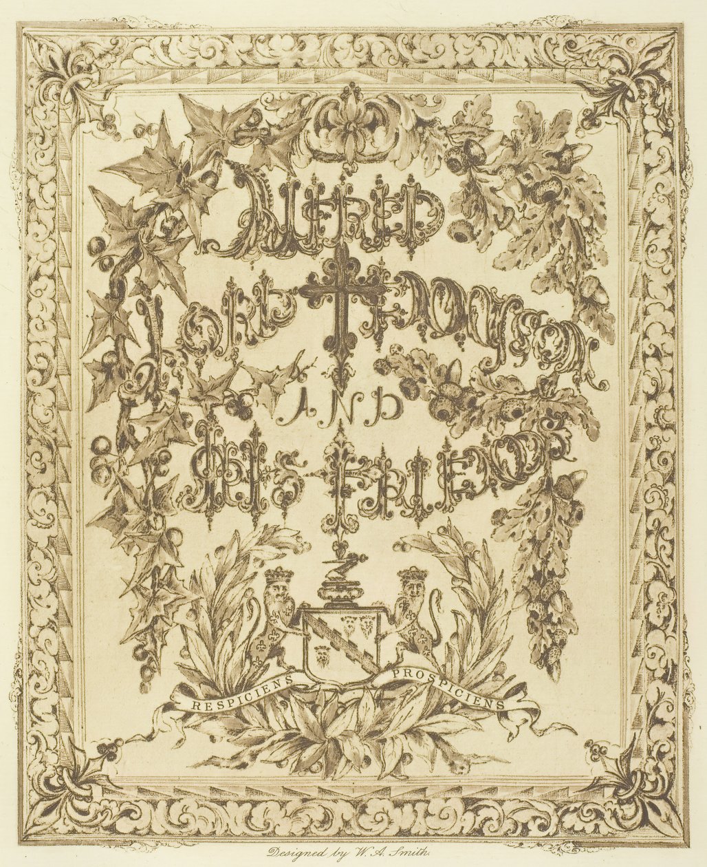 Frontispicen, ca. 1893. af Henry Herschel Hay Cameron