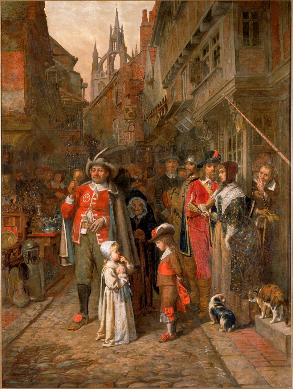Det forsvundne barn, ca. 1870 af Henry Hetherington Emmerson
