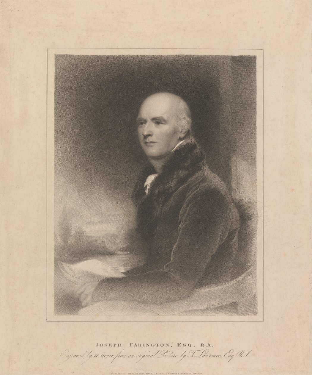Joseph Farington, Esq. R.A. af Henry Hoppner Meyer