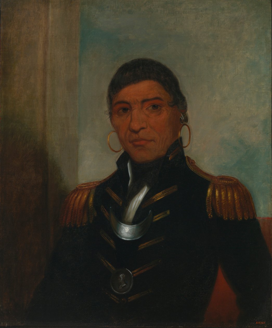 Big Buffalo (Chippewa) af Henry Inman