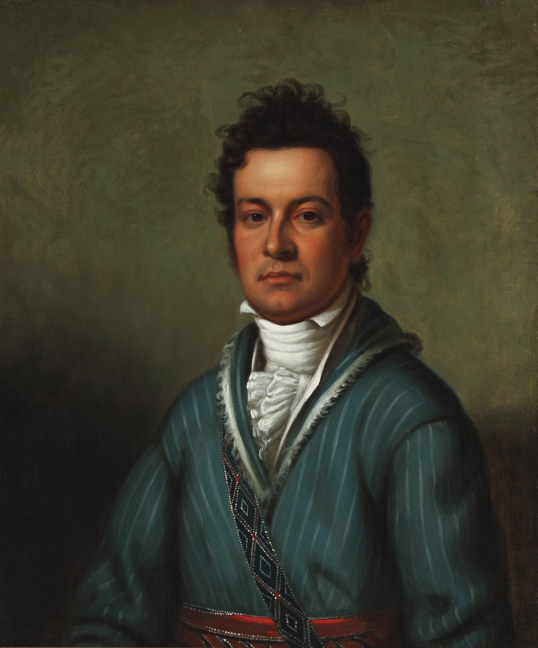David Vann (Cherokee) 1831 (Olie på lærred) af Henry Inman