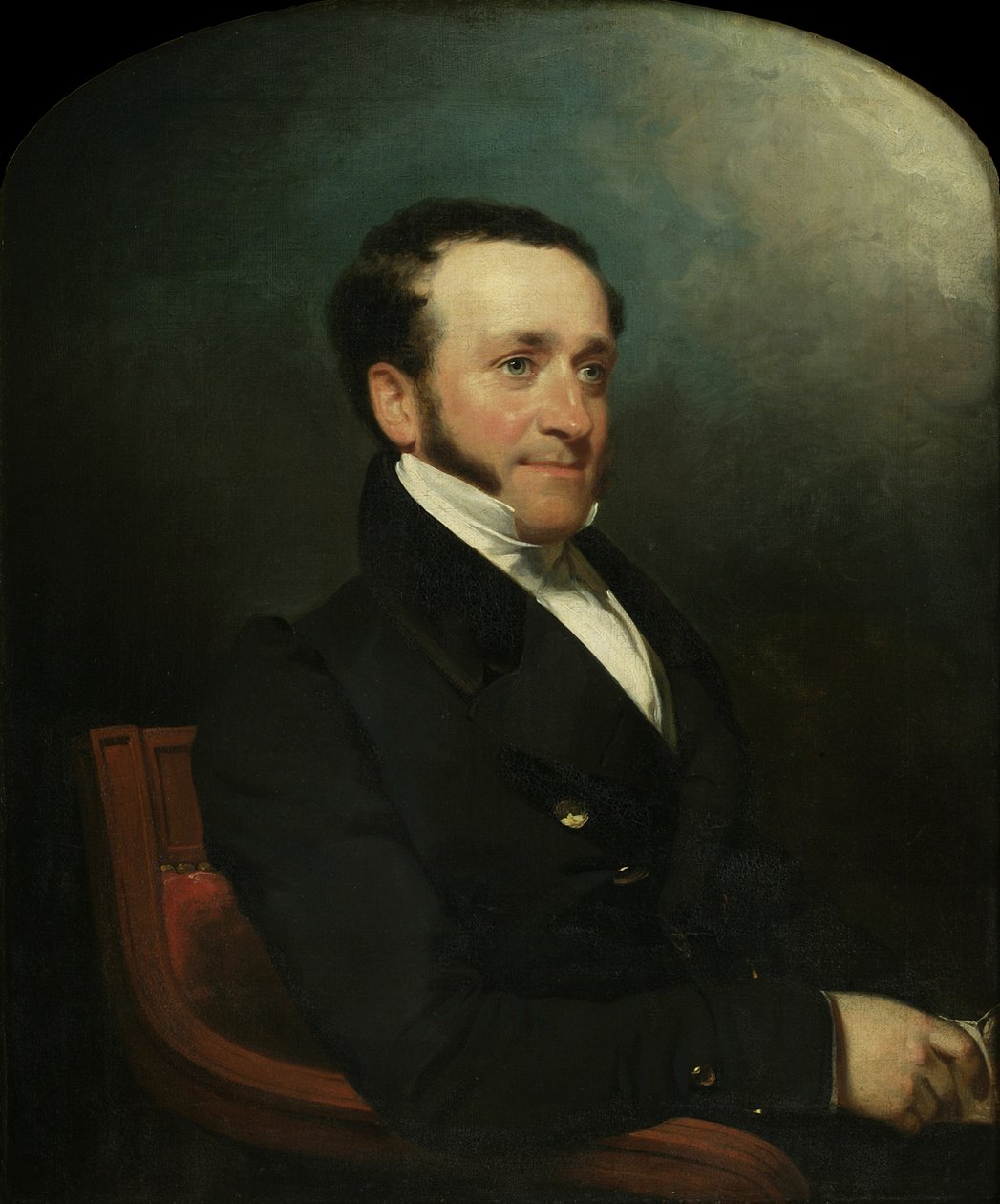 Fitz-Greene Halleck (1790-1867), 1828 af Henry Inman