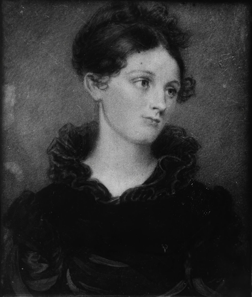 Portræt af en dame, ca. 1820. af Henry Inman