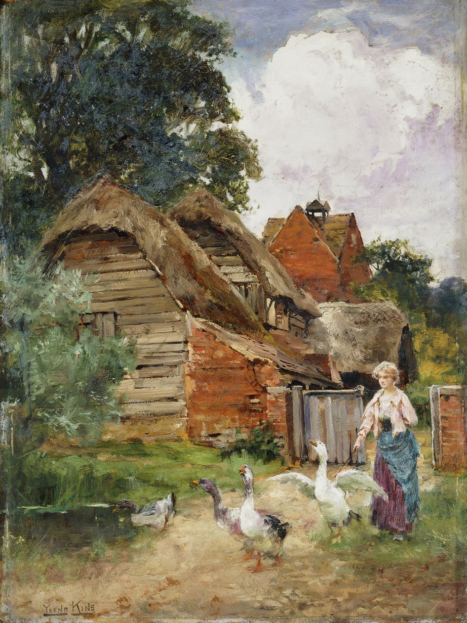 Ubudne gæster, af Henry John Yeend King