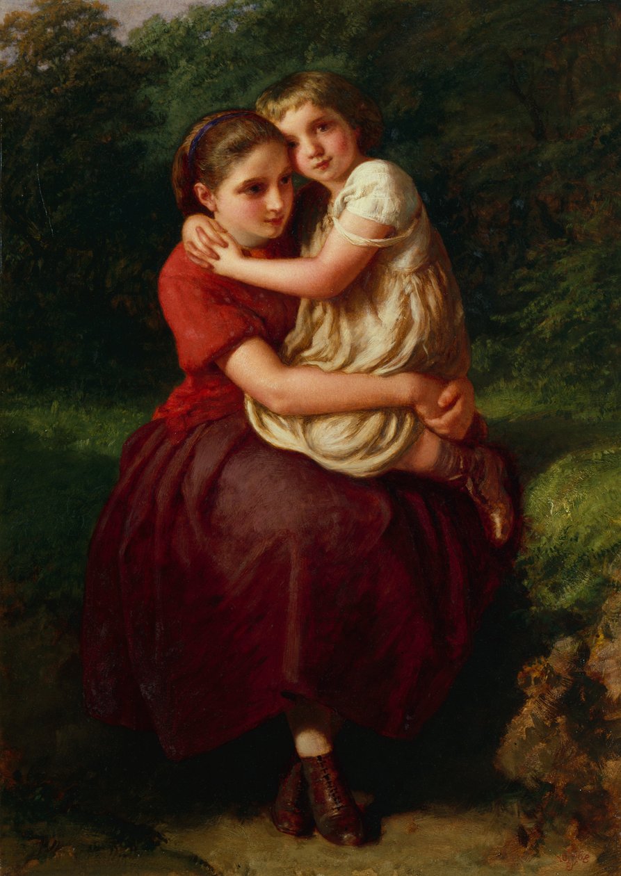 The Sisters (olie) af Henry Le Jeune