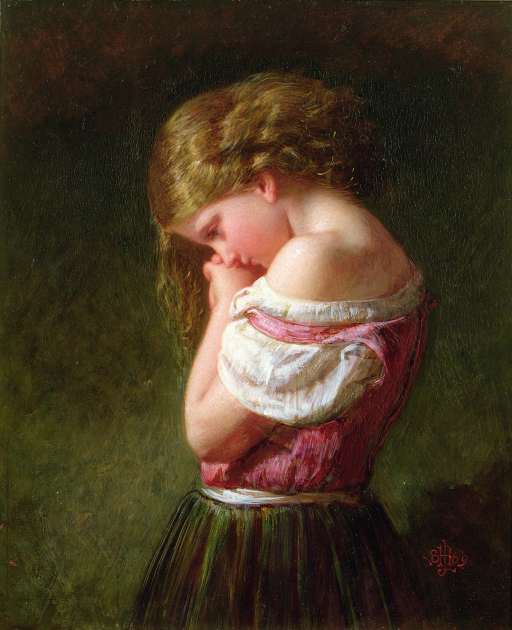 Tidlig sorg, 1869 af Henry Lejeune