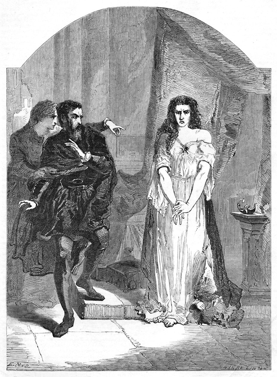 Macbeth Act V. Scene I, c1870 af Henry Linton