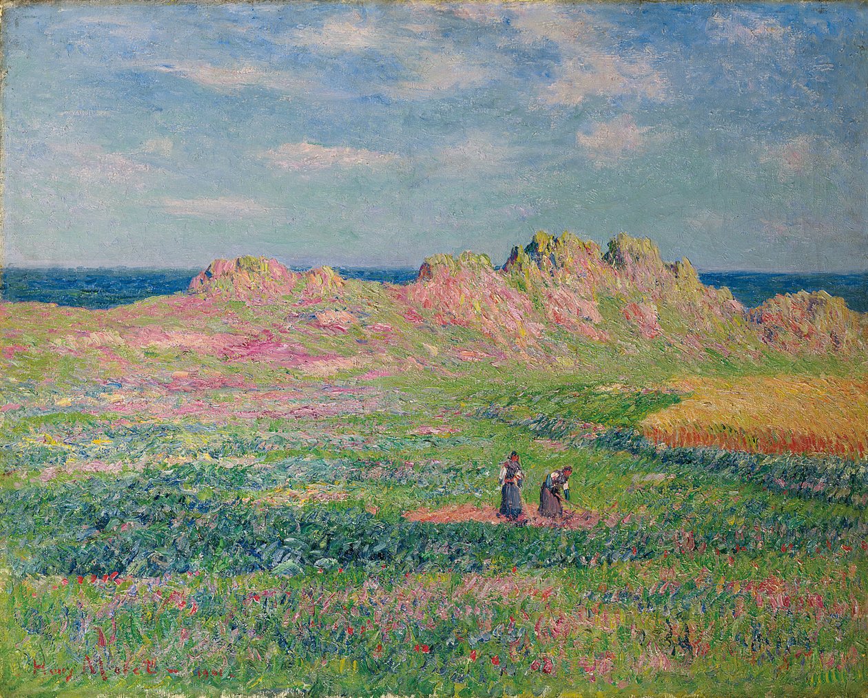 Øen Ouessant, 1901 af Henry Moret
