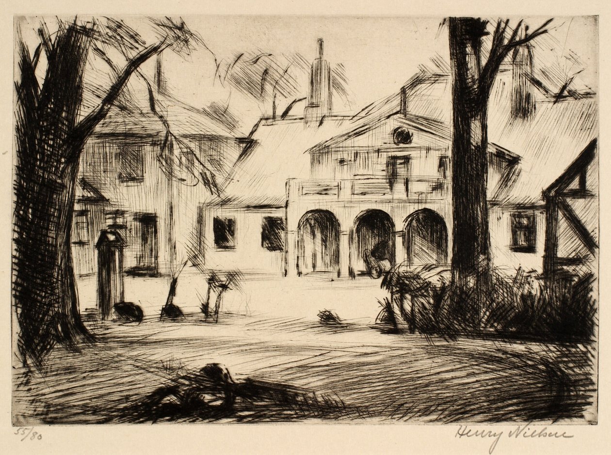 Gamle huse af Henry Nielsen