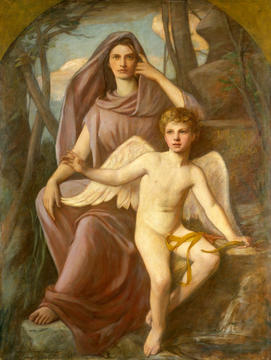 Eros og Musa af Henry O. Walker