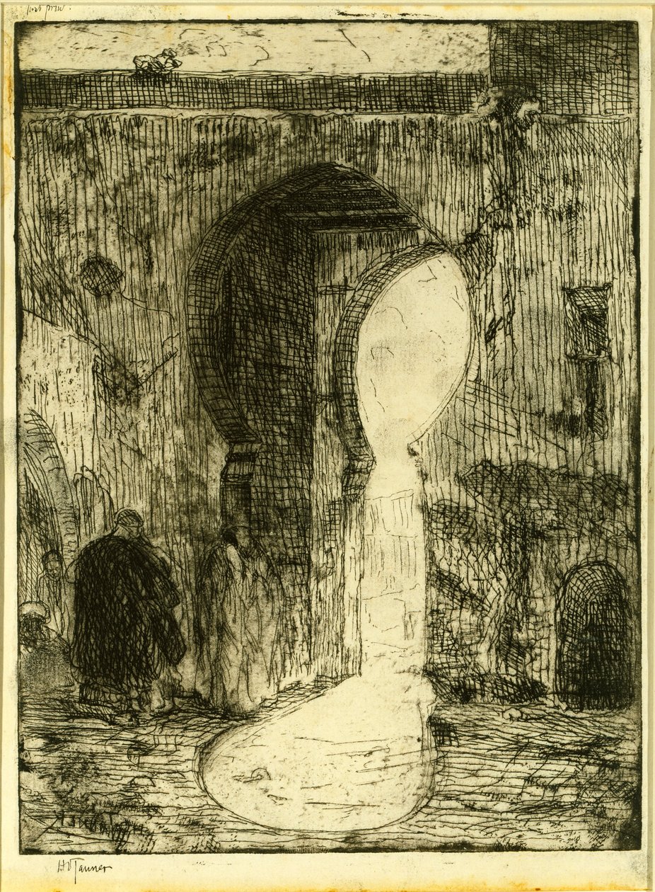 Port i Tanger af Henry Ossawa Tanner