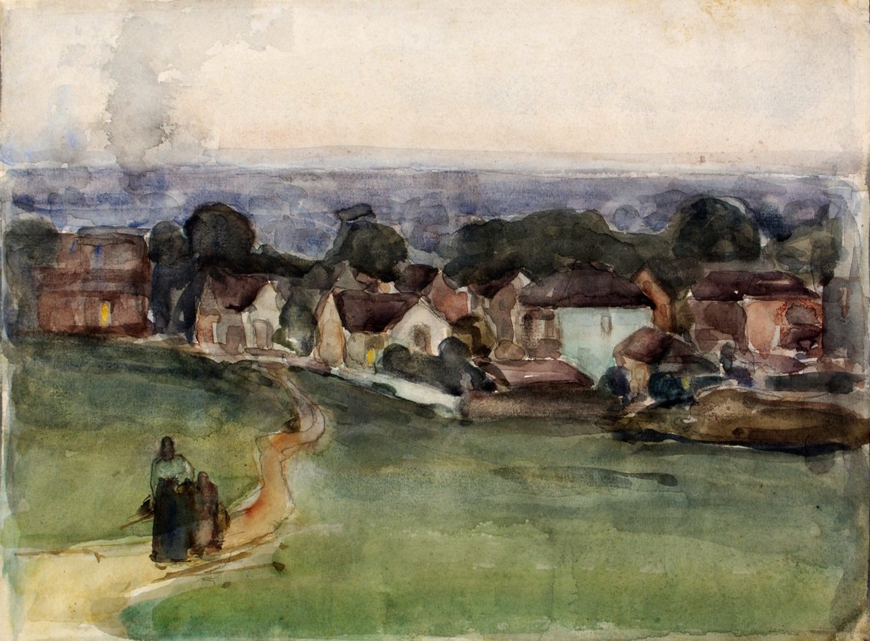 Kansas City, Kansas, n.d. af Henry Ossawa Tanner