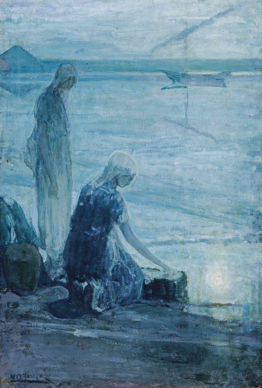 Moses i Bullrushes, 1921. af Henry Ossawa Tanner