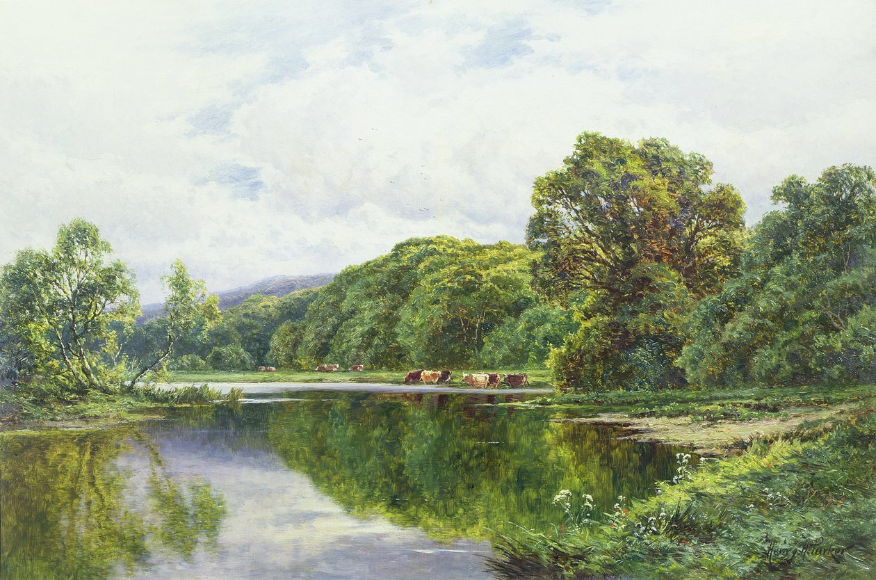 Themsen nær Henley af Henry Parker