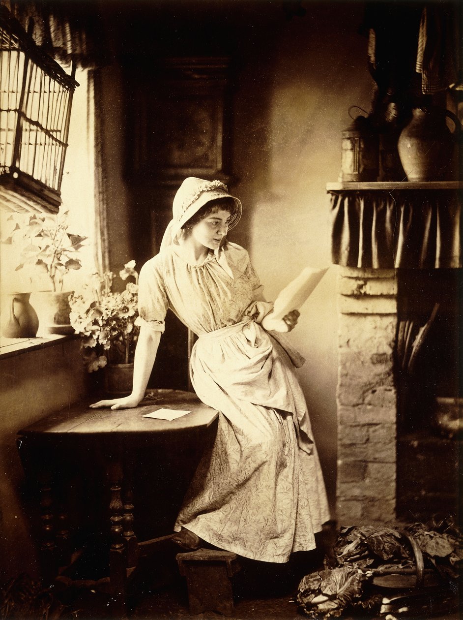 Valentinsdagen, 1885 af Henry Peach Robinson