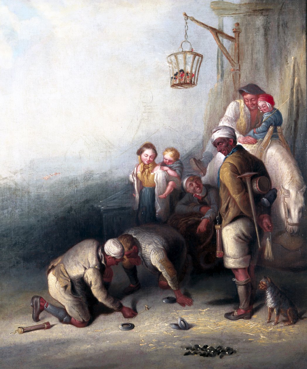 Det omstridte skud, c.1836 af Henry Perlee Parker