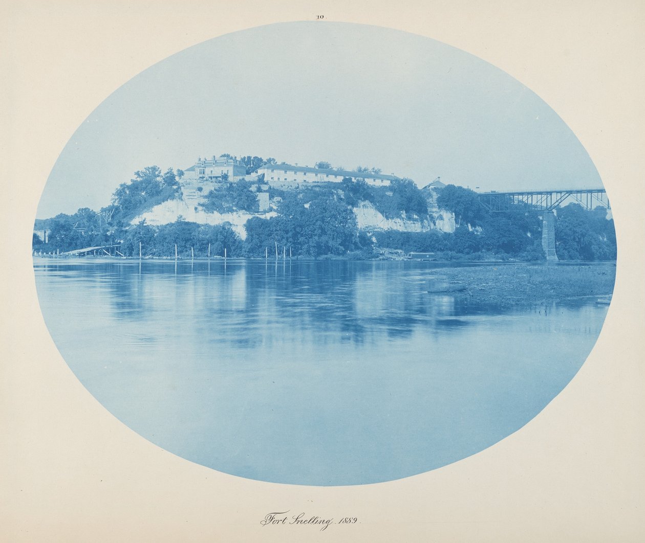 Fort Snelling af Henry Peter Bosse