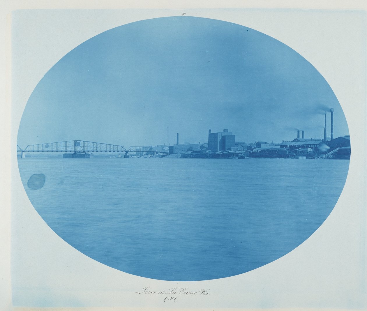 Levee ved La Crosse, Wis. af Henry Peter Bosse