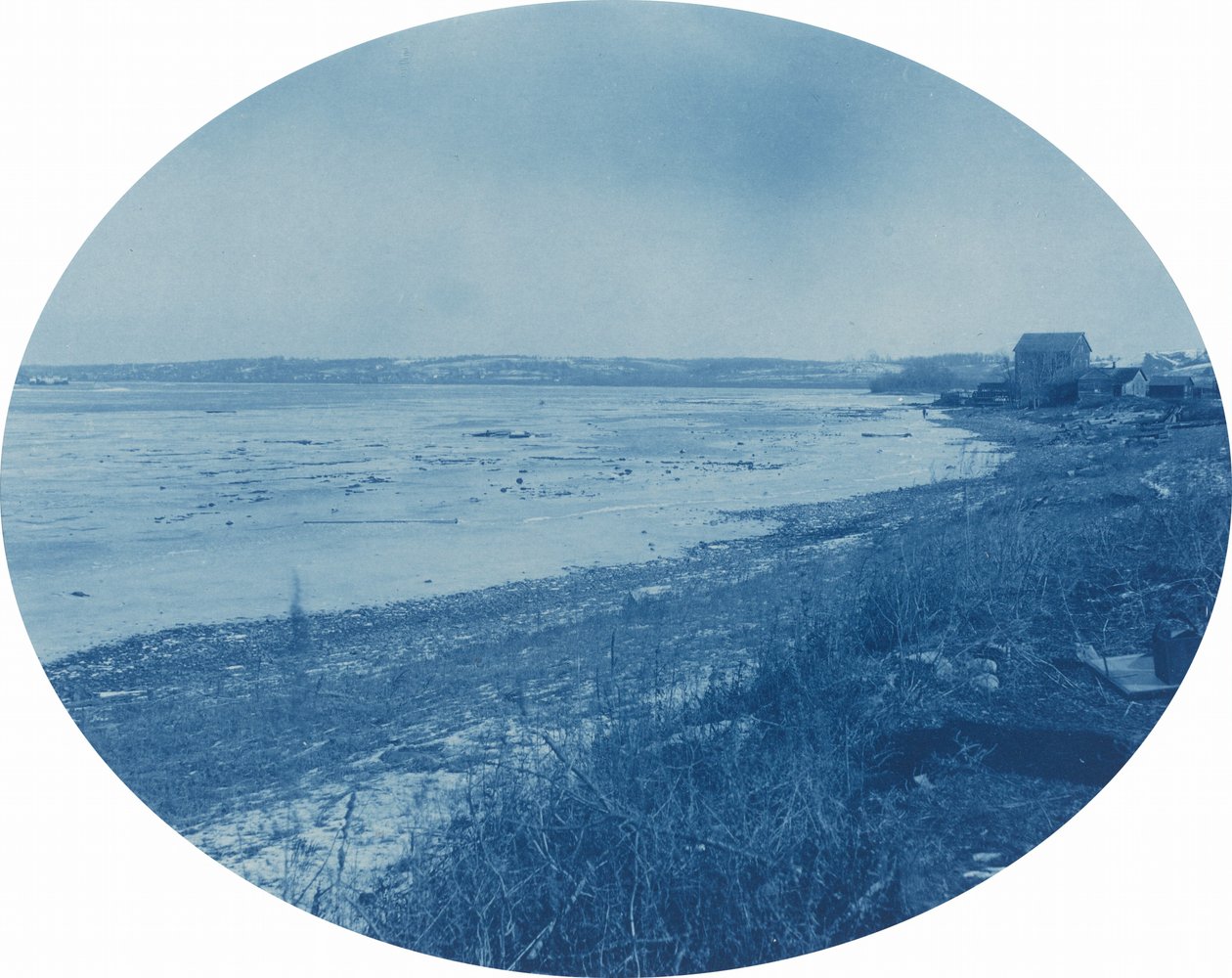 Levee i Rapids City, Illinois af Henry Peter Bosse