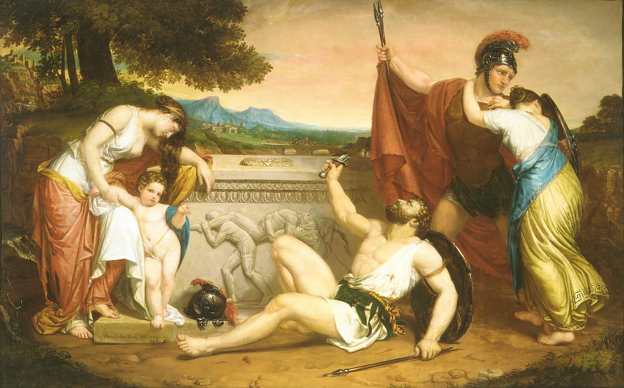 Krigens løn, 1848. af Henry Peters Gray