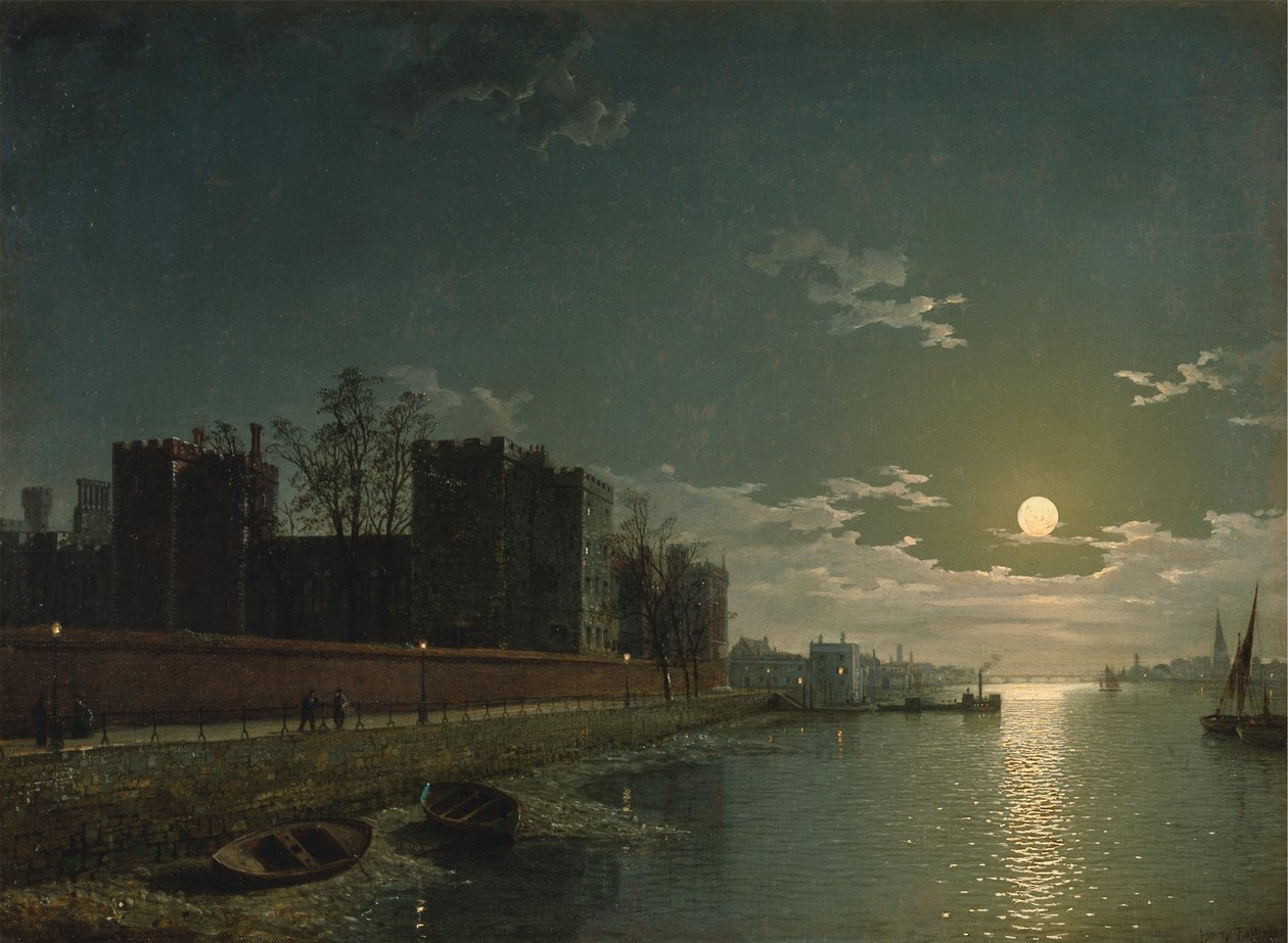 Lambeth Palace af Henry Pether