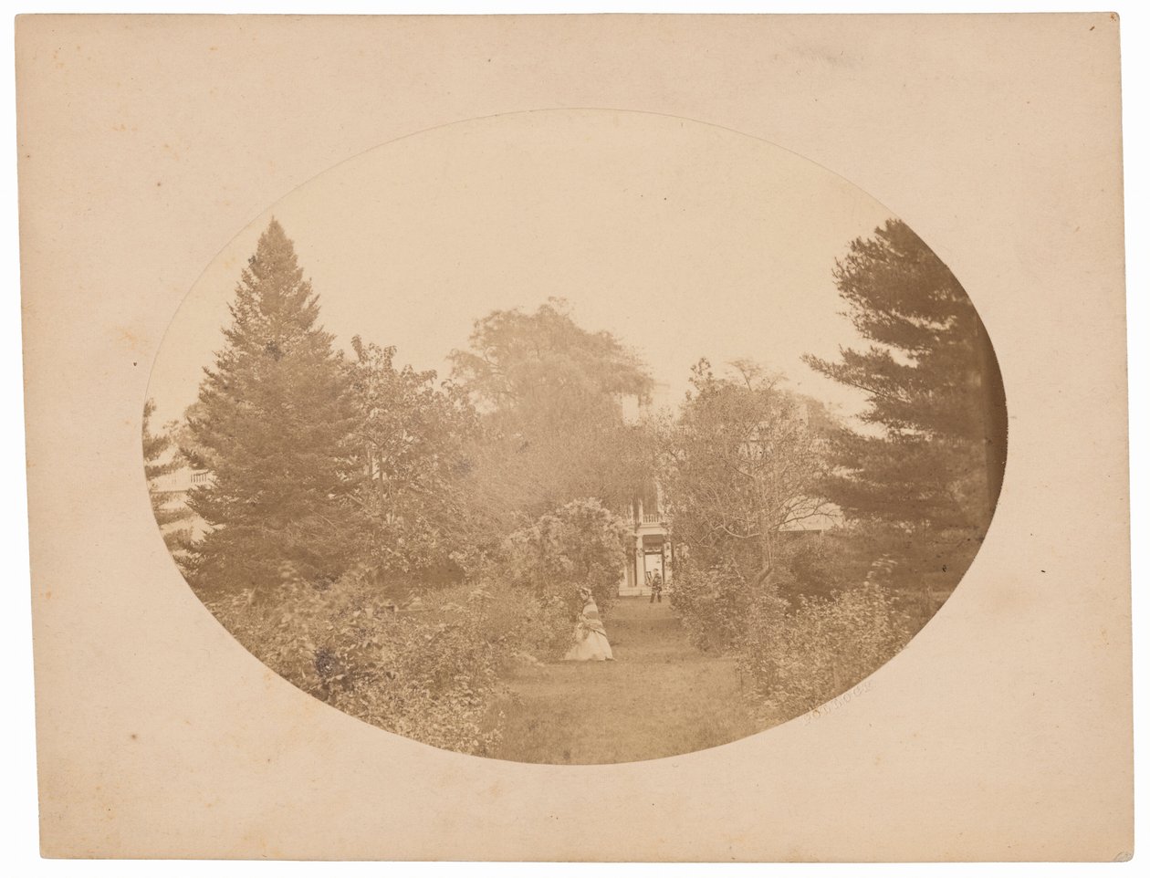 Doughoregan Manor, Maryland, ca. 1860 (foto) af Henry Pollock