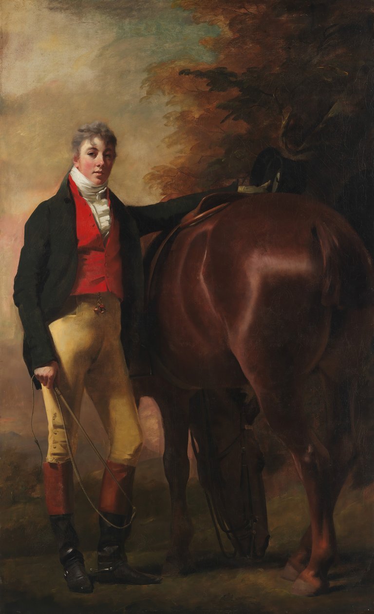 George Harley Drummond 1783-1855, ca. 1808-9. af Henry Raeburn