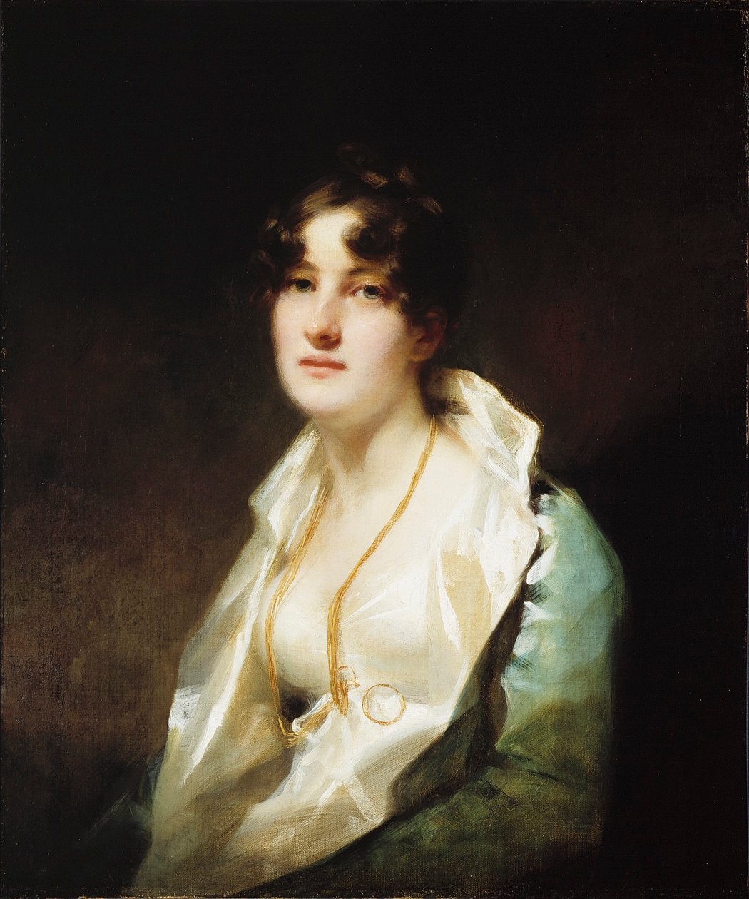 Fru Alexander Campbell fra Possil af Henry Raeburn