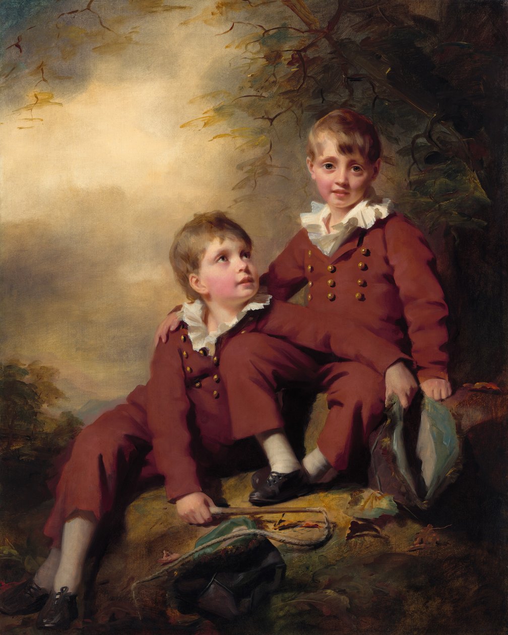 Binning-børnene, sandsynligvis ca. 1811. af Henry Raeburn