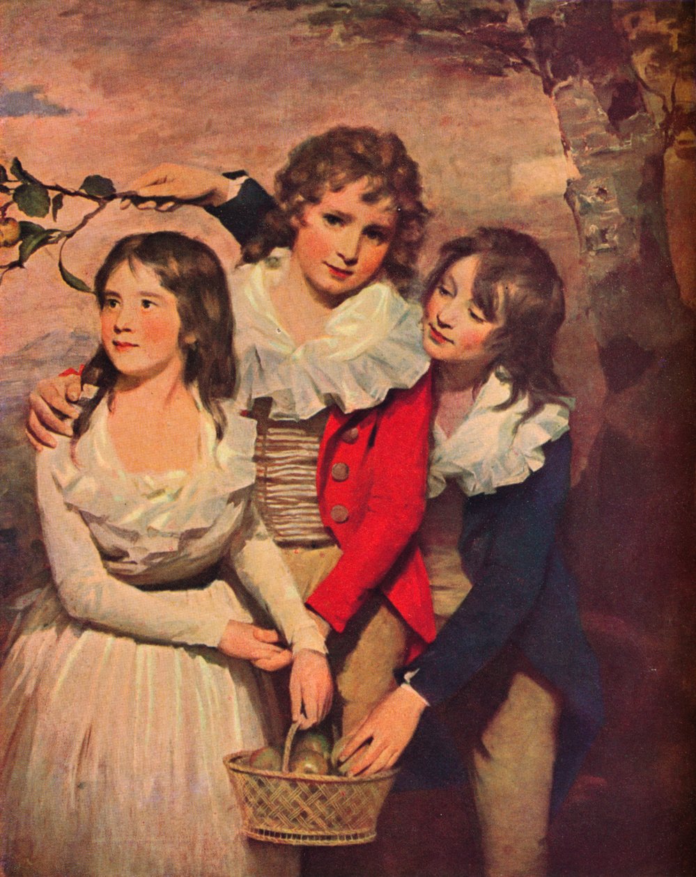 Paterson-børnene, c1790 af Henry Raeburn