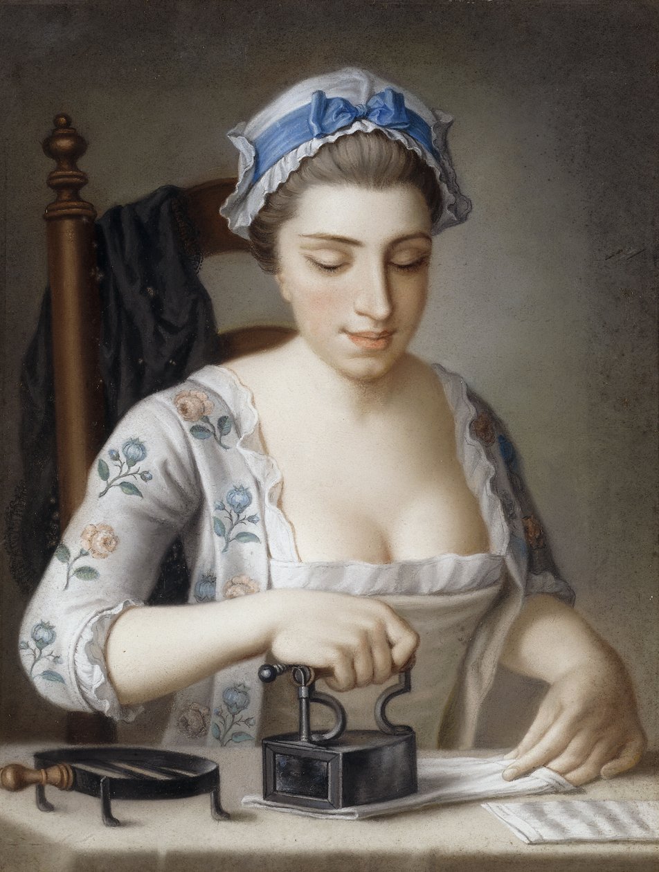 En stuepige stryger, af Henry Robert Morland