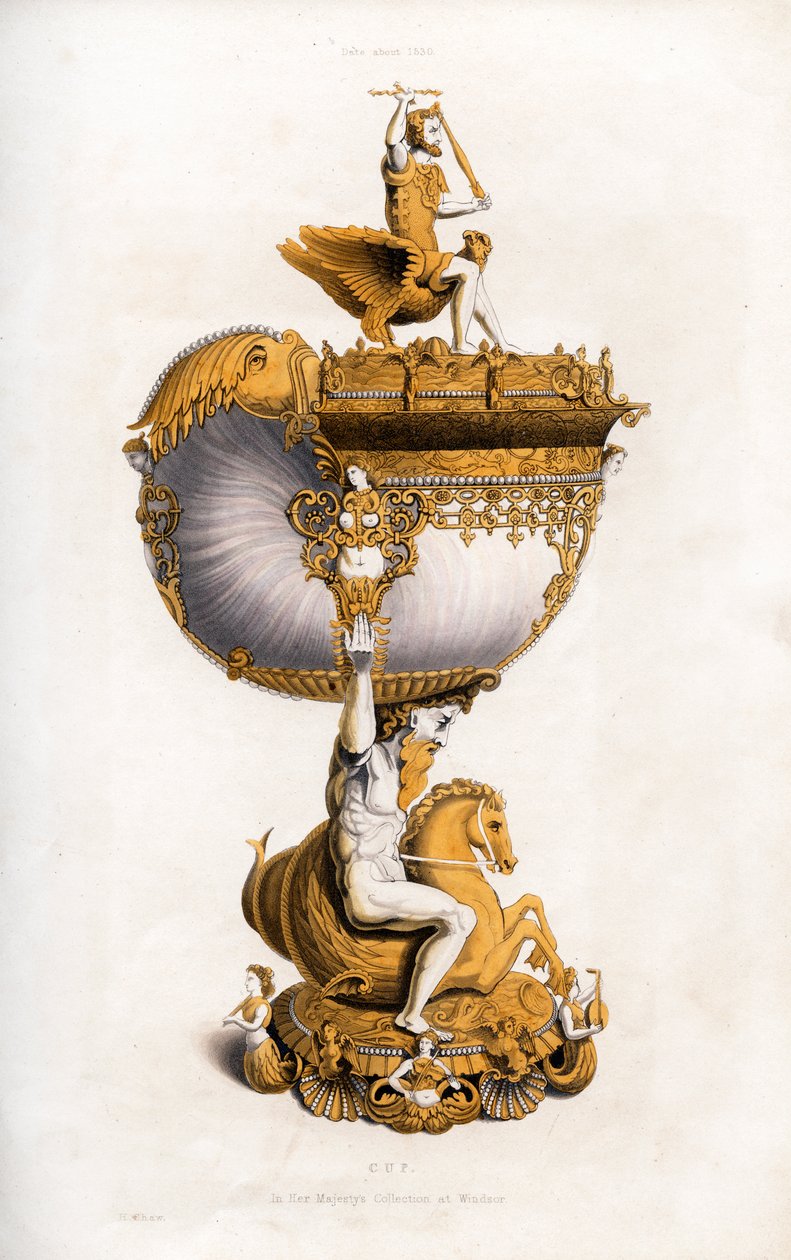 Cup, c1530, 1843. af Henry Shaw