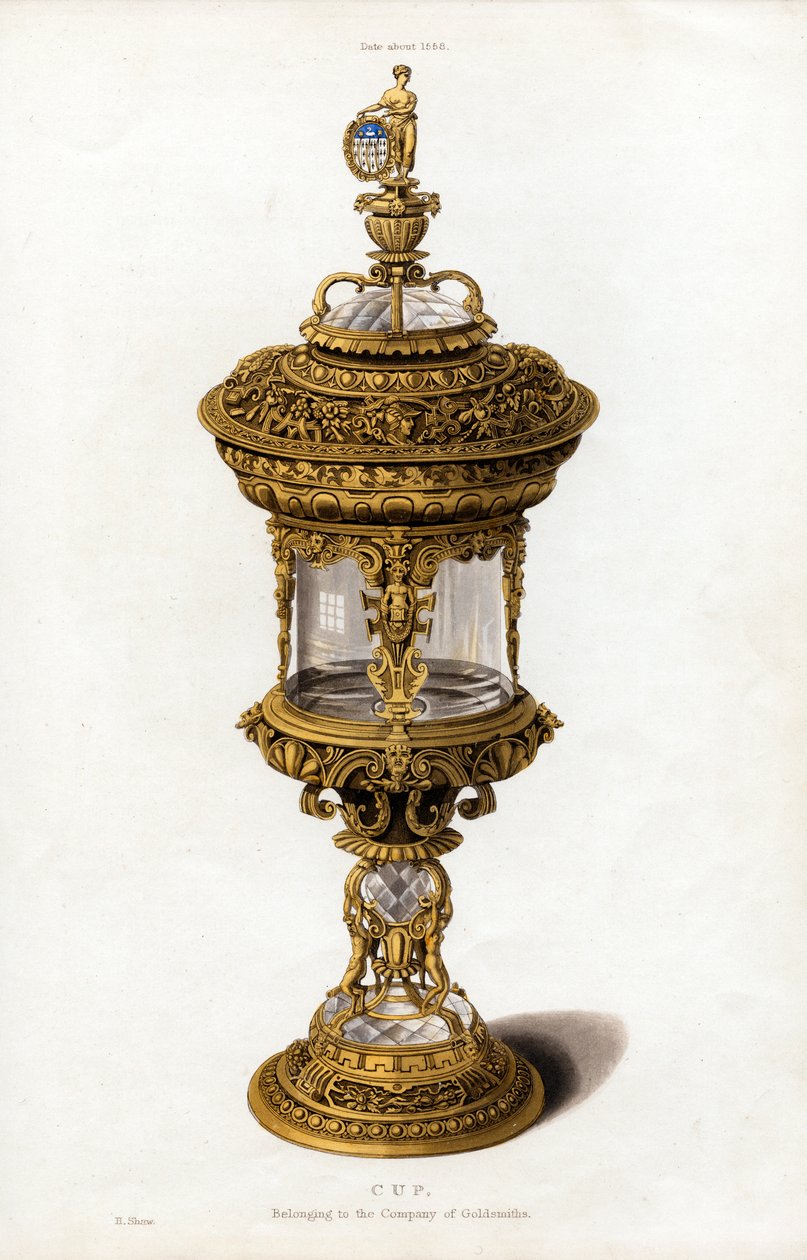 Cup, c1558, 1843. af Henry Shaw
