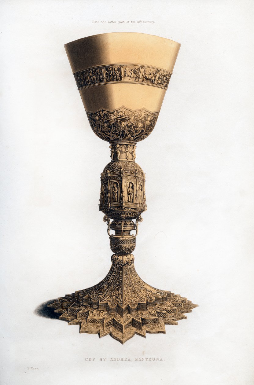 Cup, slutningen af det 15. århundrede, 1843. af Henry Shaw