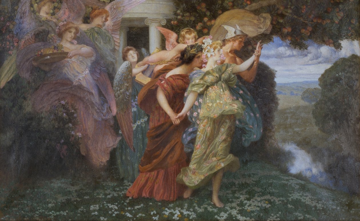 Persephones ægteskab, af Henry Siddons Mowbray