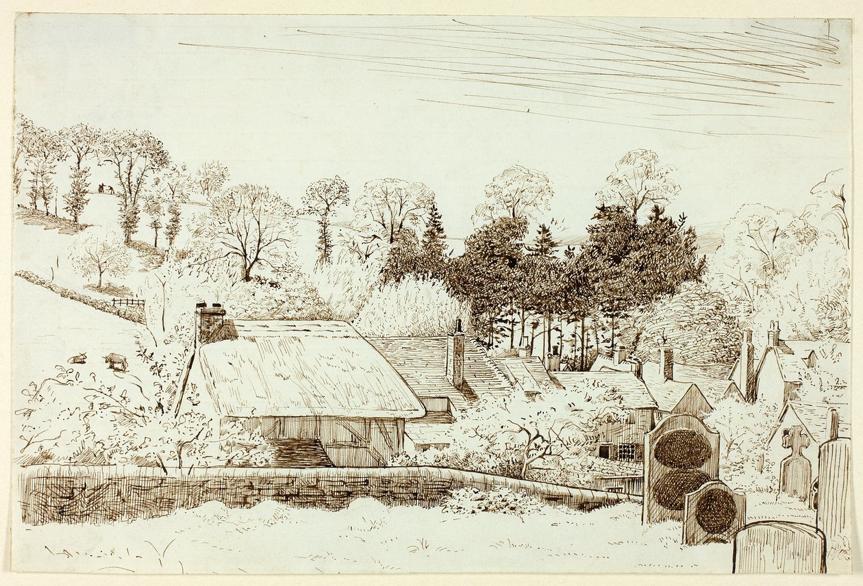 Kirkegård af Henry Stacy Marks