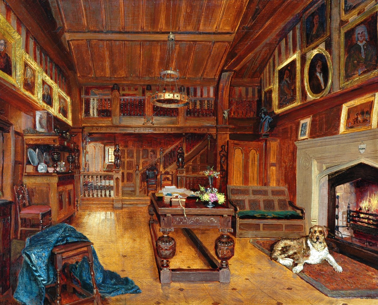 Shibden Hall, Housebody, 1877 af Henry Sykes