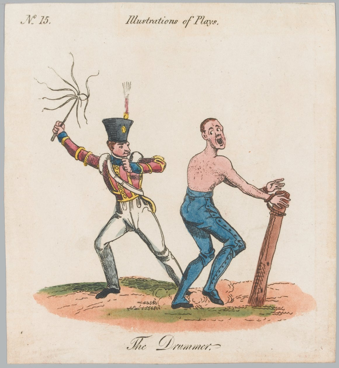 Trommeslageren af Henry Thomas (after) Alken