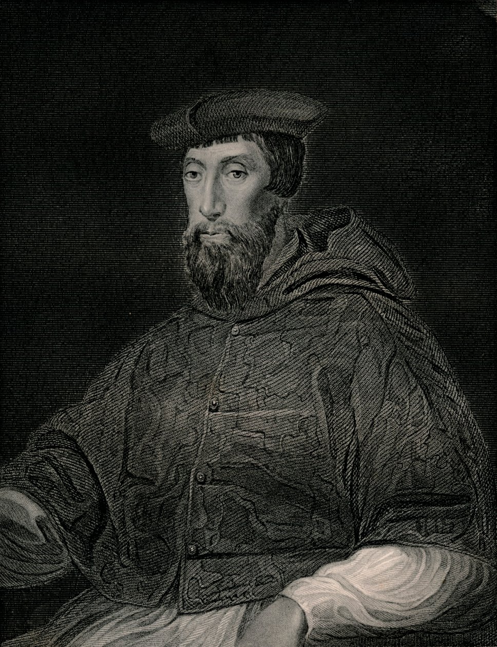 Cardinal Pole, begyndelsen af midten af det 19. århundrede. af Henry Thomas Ryall
