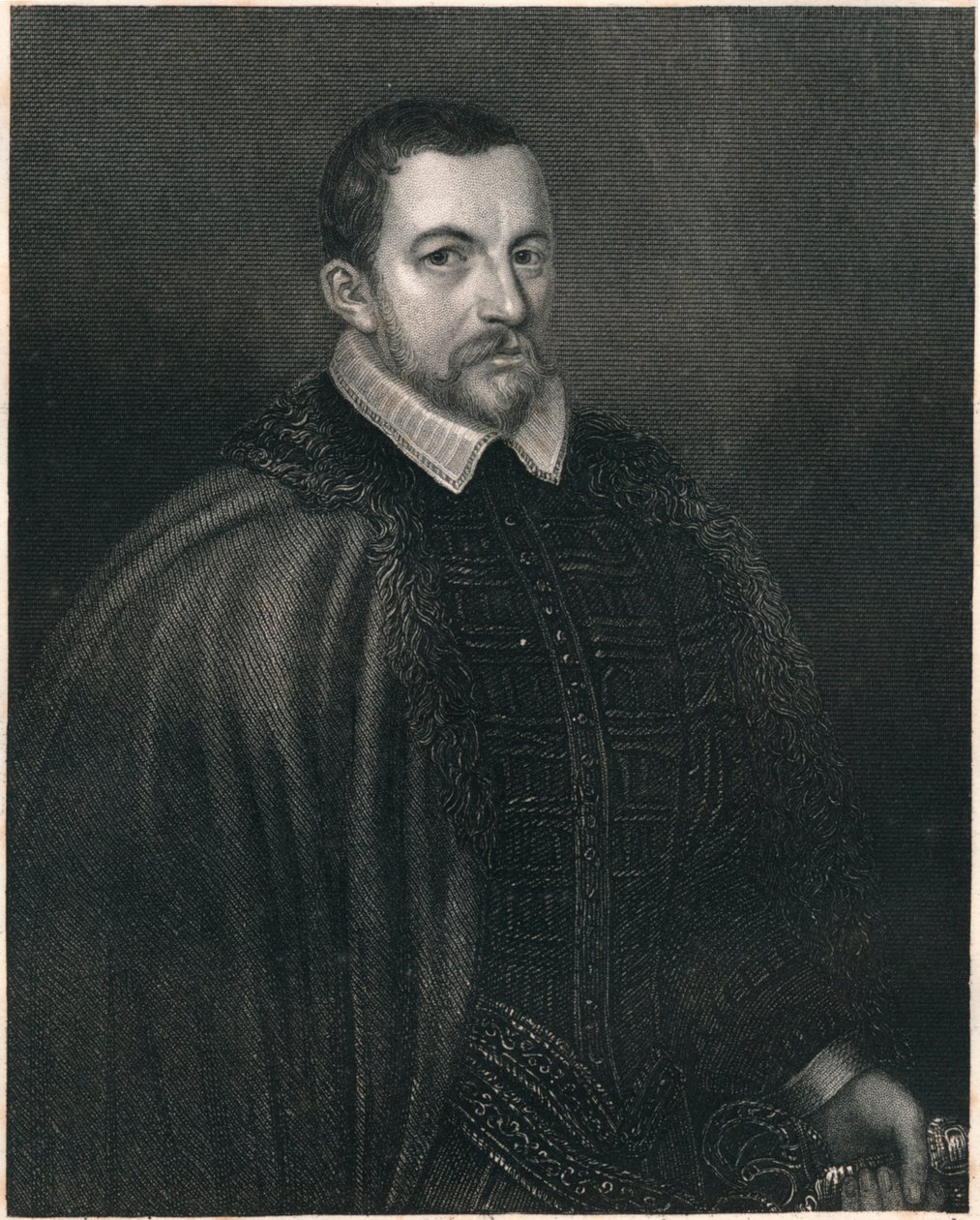 Sir Thomas Bodley, begyndelsen af midten af det 19. århundrede. af Henry Thomas Ryall