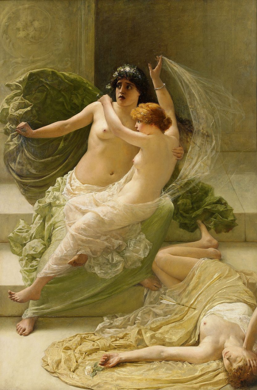 Niobe, 1881 af Henry Thomas Schafer