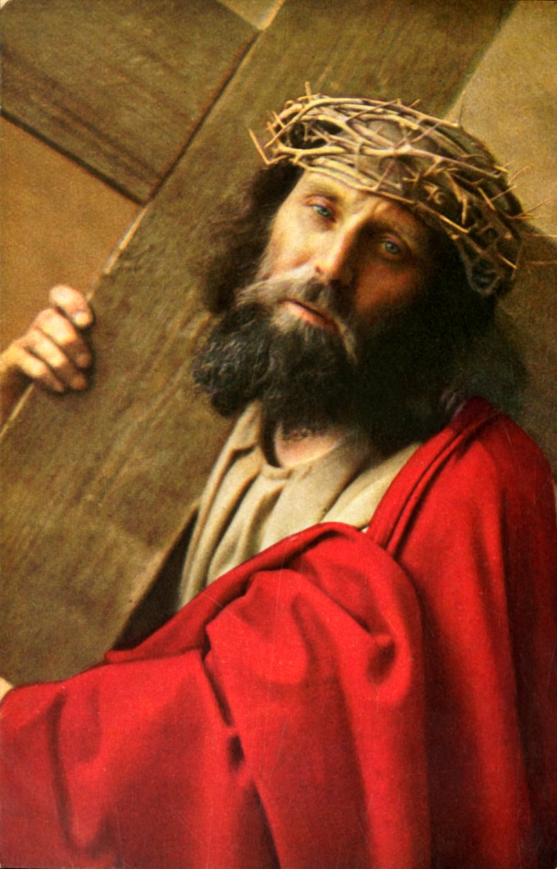 Jesus bærer korset, 1922. af Henry Traut