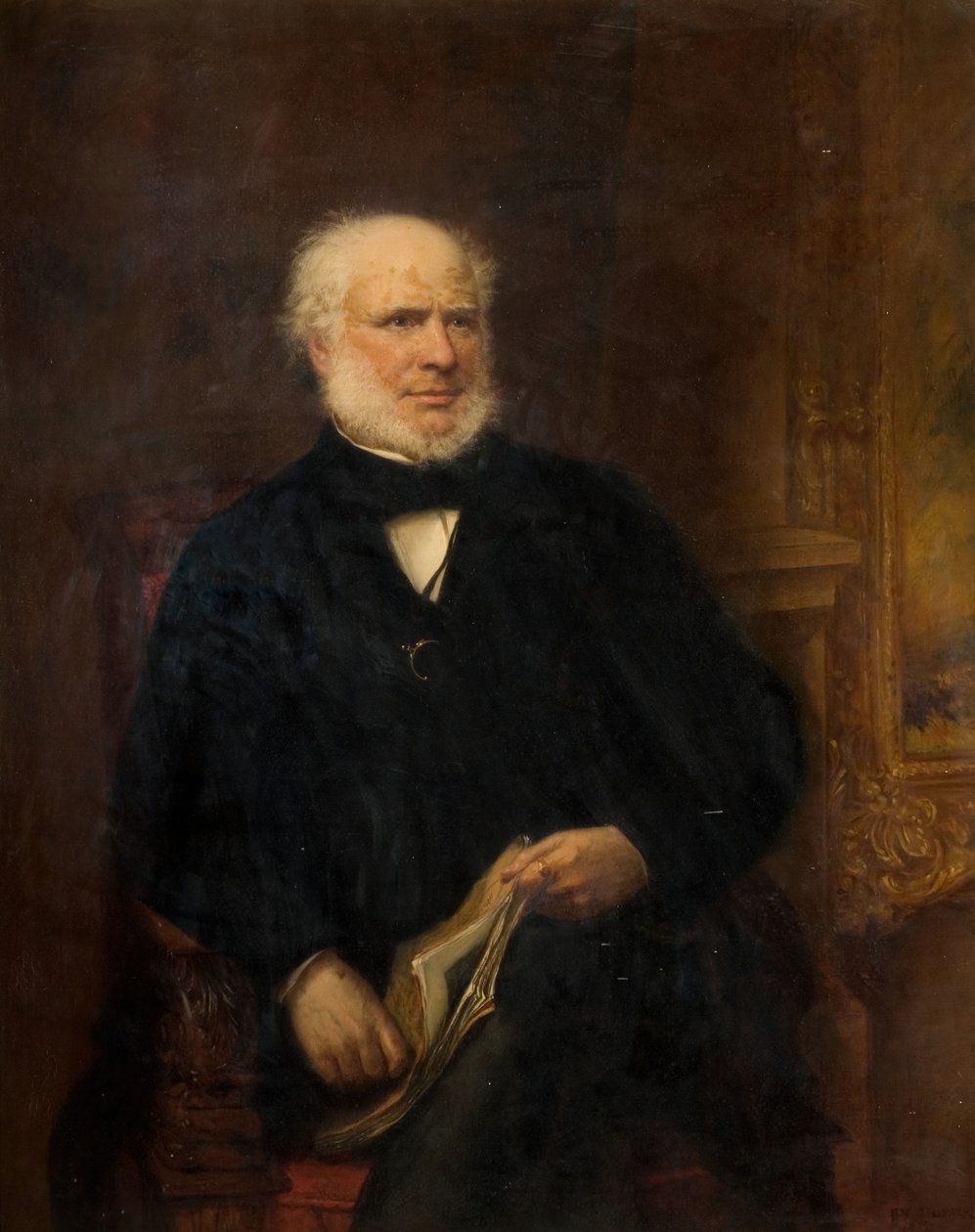 Portræt af Joseph Gillot, 1872. af Henry Turner Munns