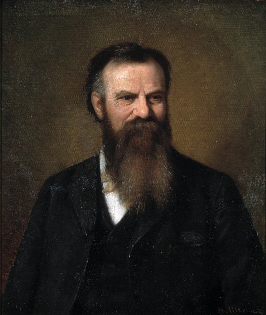 Major John Wesley Powell, 1885. af Henry Ulke